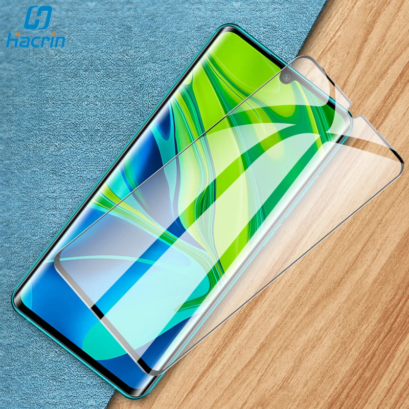 Hacrin для Xiaomi Mi Note 10 Pro закаленное стекло закругленный край 3D полное покрытие