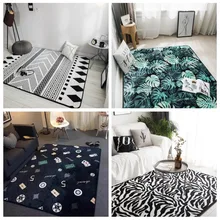 Богемный Национальный Стиль Прямоугольник Большой размер Площадь Ковер Спальня домашний креативный коврик для вытирания ног/ковры в скандинавском стиле для гостиной CF