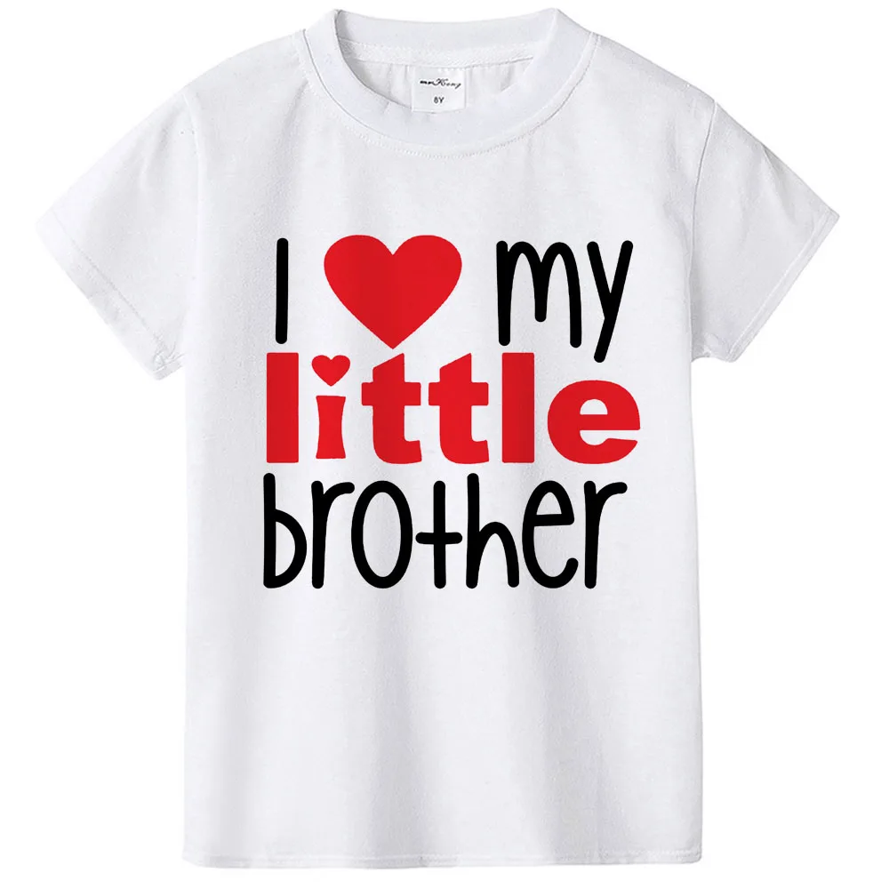 Matching Shirts Sibling Shirts Set of 2 I Love My Big Brother Little Brother Matching Sibling Shirts Baby Shower Gifts 5