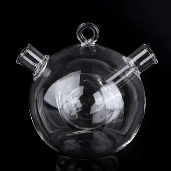 

2-Outlet Glass Olive Oil Jar Vinegar Bottle Kitchen Sauce Cruet Dispenser Tool