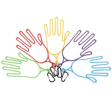 1 шт. держатель перчаток для гольфа, подставка для носилок, инструмент для гольфа, шестерня, пластик, ABS держатель перчаток для гольфа, сушилка для белья, носилки с ремешком