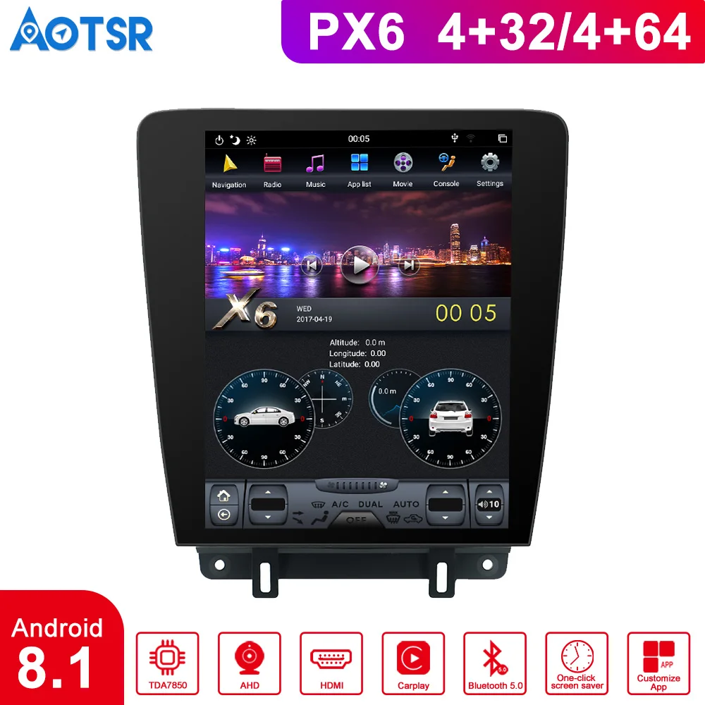 Best Car Multimedia System Android 8.1 Tesla style GPS Navigation For Ford Mustang 2010-2014 Autostereo Headunit Multimedia Wifi Car 0 Best Car Multimedia System Android 8.1 Tesla style GPS Navigation For Ford Mustang 2010-2014 Autostereo Headunit Multimedia Wifi Car 0