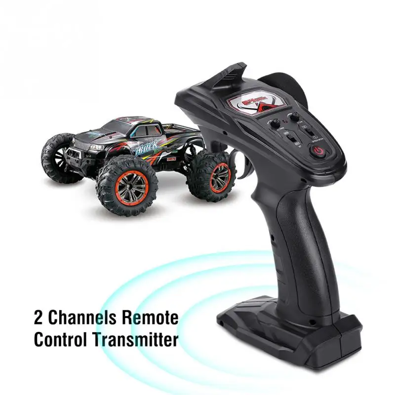 

Hot 2 Channels Radio Remote Control Transmitter Controller for XLH 9125 1/16 RC Car Spare Part LED on/off indicator RC Model Par