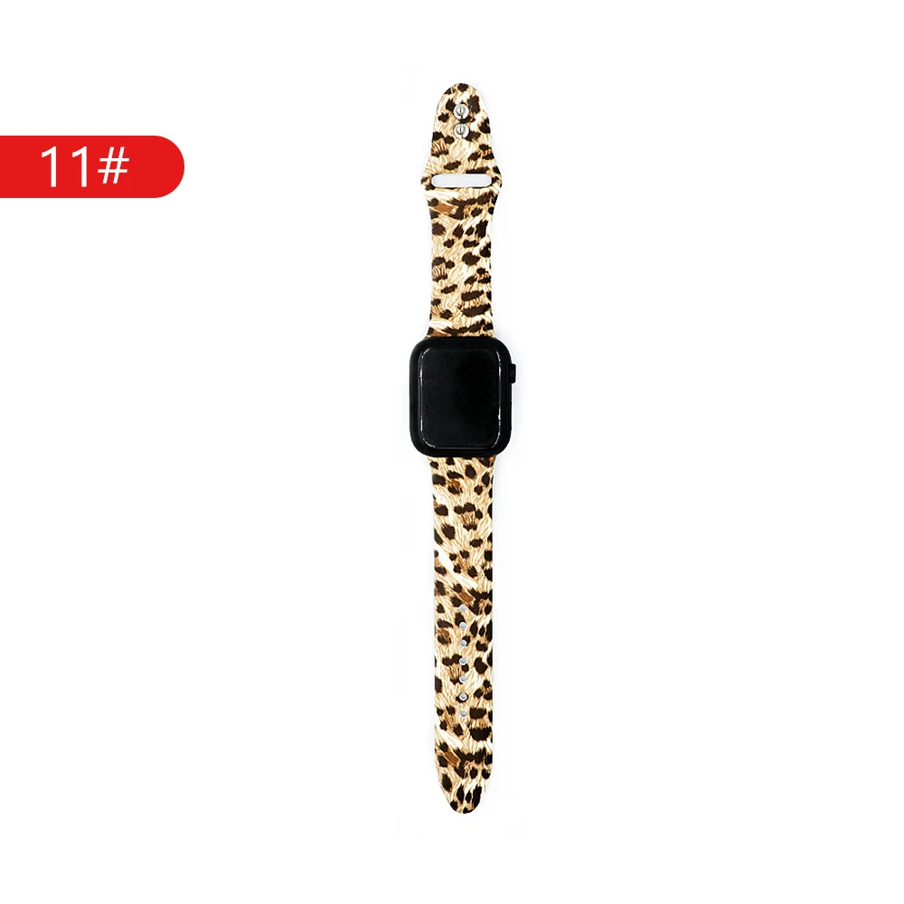 11 Ремешок для apple watch band 44 мм/38 мм apple watch 4/3/2/1 наручных часов iwatch, ремешок 42 мм/40 мм, correa, часы с силиконовым ремешком, ремешок для часов - Цвет ремешка: 11