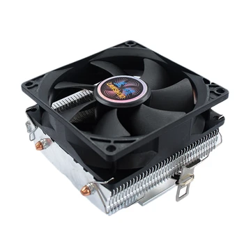 

LANSHUO 2 Copper Tube Down-Blowing 775AMD1155 Desktop Computer Radiator (209 Horizontal Tower 3-Line ic Lantern)