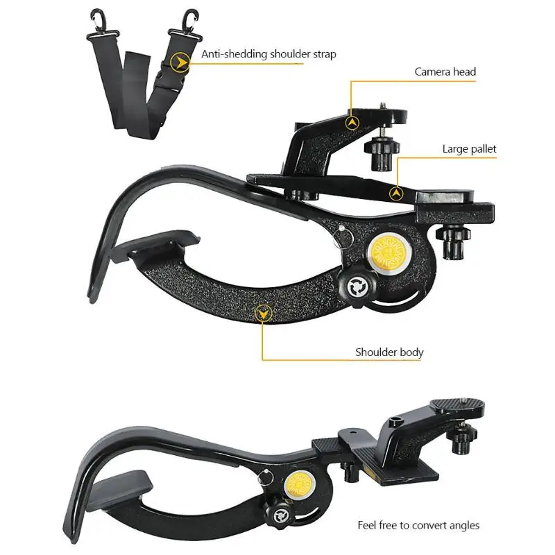BKQ-440 Профессиональный Hands Free камера плечо поддержка Steadicam для DV DSLR видеокамеры Стабилизатор видеокамеры кронштейн