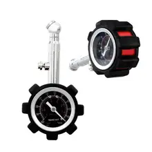 100 фунтов/кв. дюйм, точный манометр для автомобильных шин, высокоточный манометр для шин, черный манометр для автомобилей, грузовиков, мотоциклов