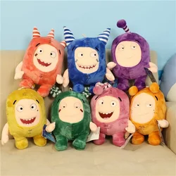 Oddbods peluche extraño tesoro de soldados, juguetes de peluche de 30cm, Buuble Pogo Zee Jeff, Slick, regalos de navidad