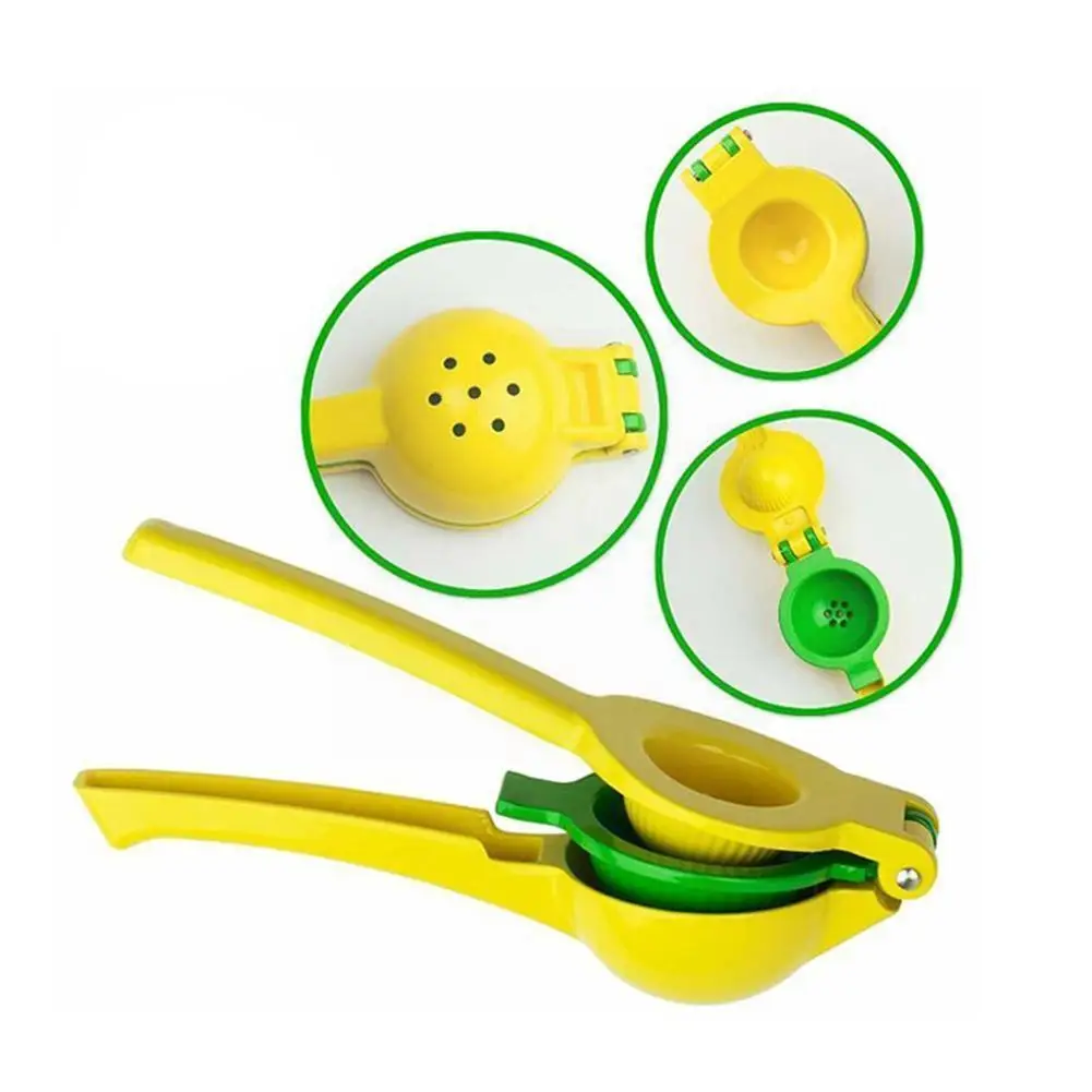 1pc 2 In 1 Quality Manual Lemon Citrus Press Juicer Squeezer Lime Aluminum Fruit Tool W3h0 | Дом и сад