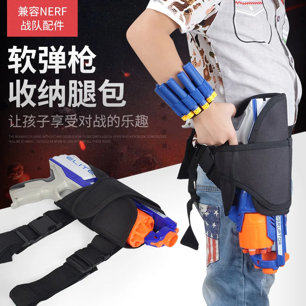 

Soft Bullet Gun Tactical Leg Hanging Multi-functional Storage Leg Board Leggings CS Tactical Waist Pack