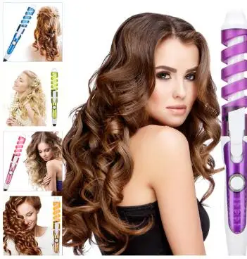 2019 профессиональная Волшебная Подкручивающая расческа для волос спиральная
