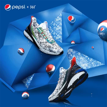 

Original 361 Pepsi Men's running Shoes waterproof cushioning quikfoam new arrival sport sneakers 572012254