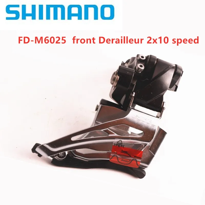 Shimano Deore M6025 2x10 скоростей обновление m615 высокий зажим Свинг передний