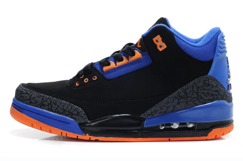 jordan 3 black orange