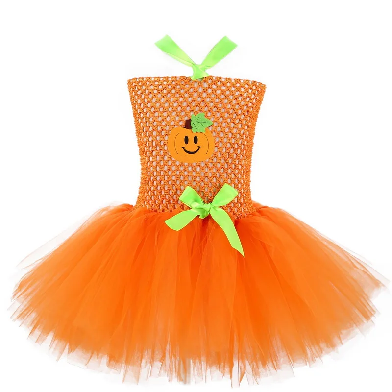 Toddler Girls Halloween Pumpkin Costume Kids Tutu Tulle Dress Headband Handbags Socks Cosplay Girl Festival Party Cartoon Dress Toddler Girls Halloween Pumpkin Costume Kids Tutu Tulle Dress Headband Handbags Socks Cosplay Girl Festival Party Cartoon Dress