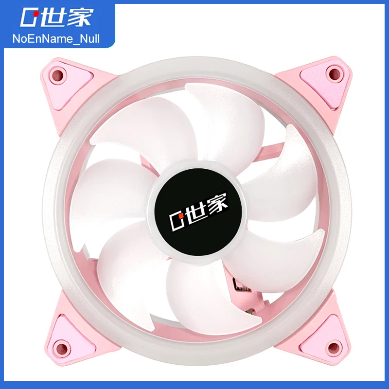 

NoEnName_Null 12cm Computer Case PC Cooling Slient Fan For CPU Cooler Radiator Water Cooling 120mm Cute Quiet PC Fan
