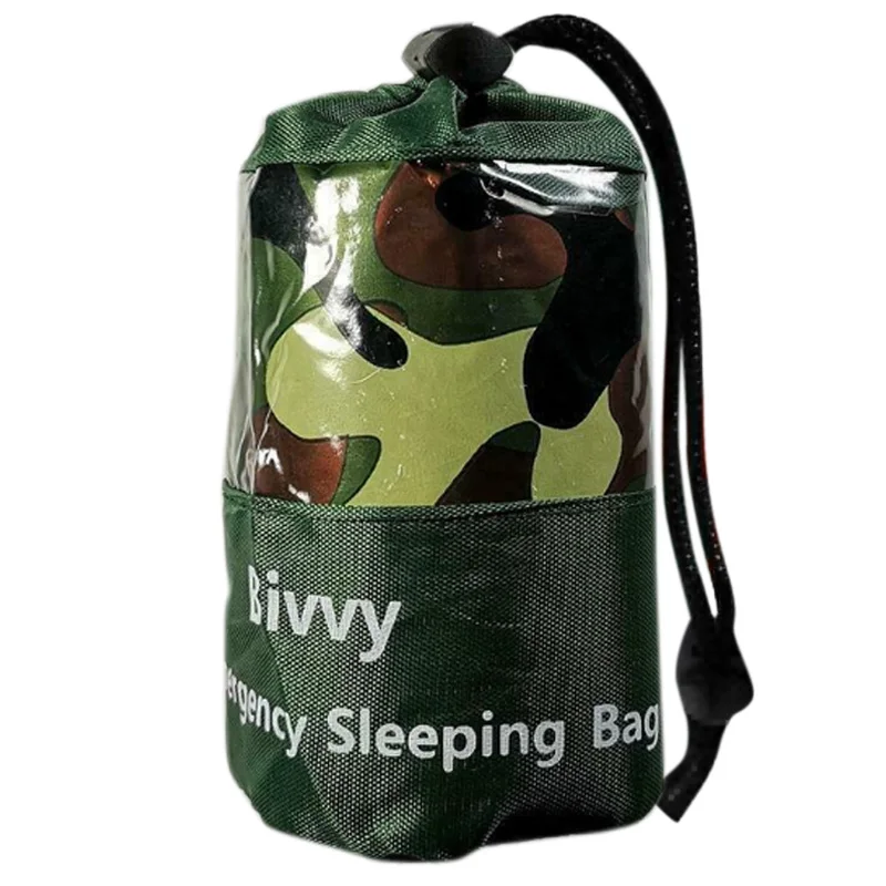 Открытый спальный мешок для кемпинга, уличный аварийный спальный мешок, мешки для хранения, качественные походные дорожные походные спасательные мешки