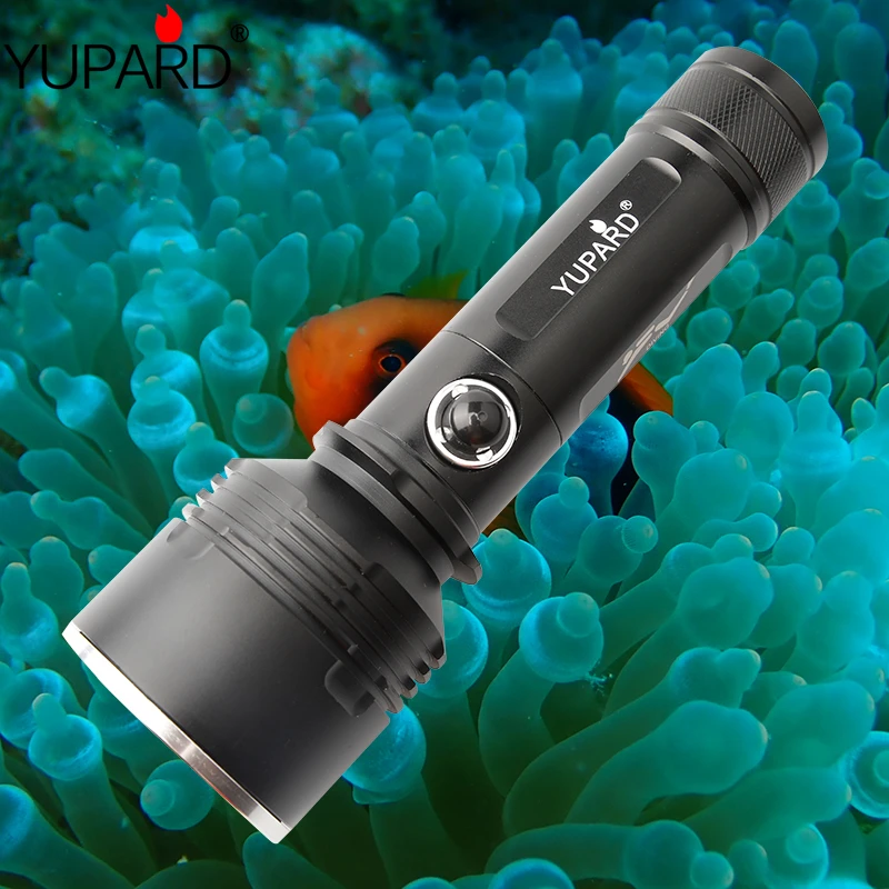 

XHP70 High Power 26650 Diving flashlight LED Underwater Flashlights Waterproof Portable Lantern Lights dive light18650 Torch