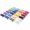 48Pcs Eco-friendly Plastic Baby Pacifier Clips Holder Mix Colors Dummy Soother Bib Suspender Clip Transparent 25MM Free Shipping 4