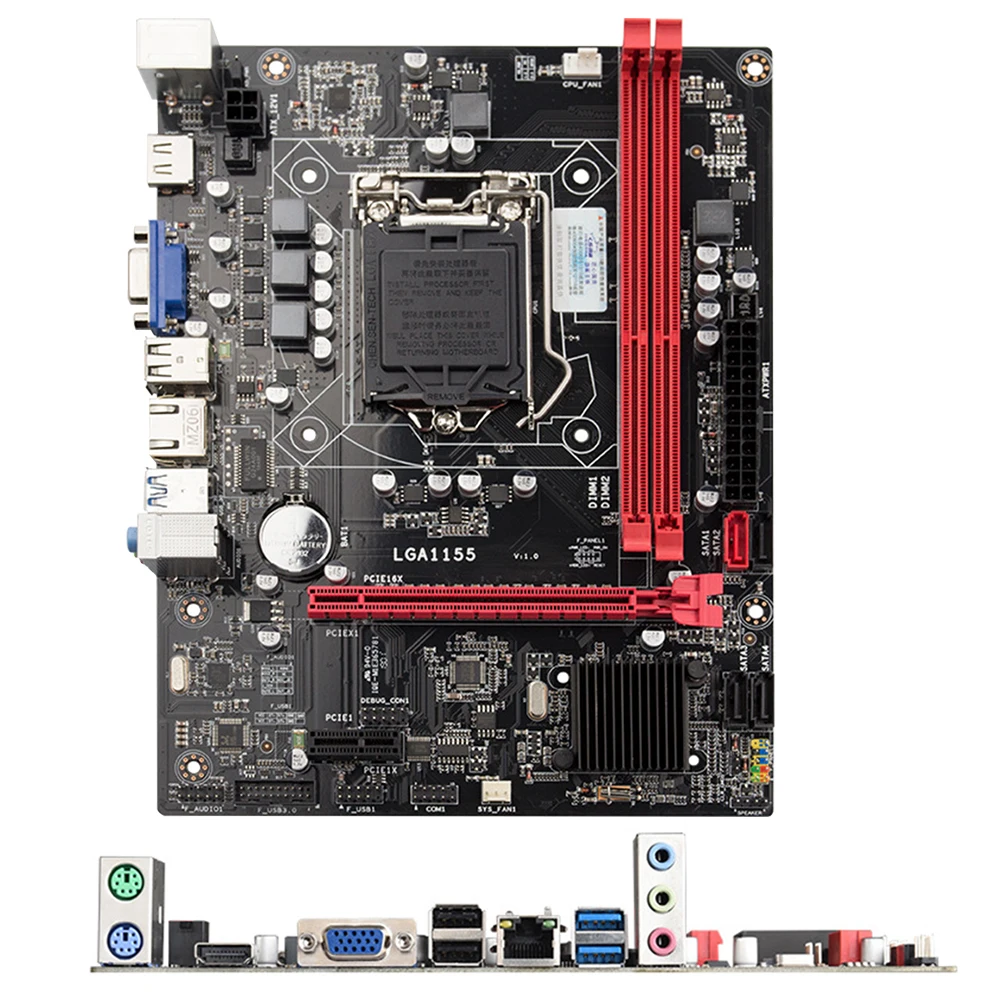 B75 I3 I5 I7 процессор прочный Настольный LGA1155 офис 32 г DDR3 Материнская плата PCI Express высокоскоростной компьютер HDMI профессиональный стабильный