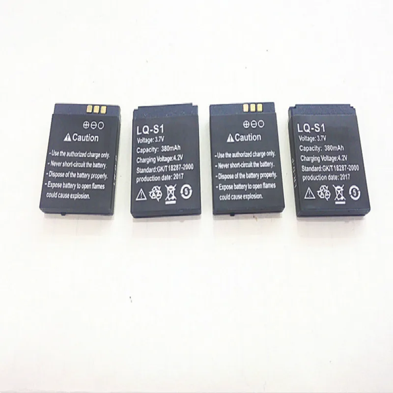 

Free shipping 3.7V 380mAh Rechargeable li Polymer Li-ion Battery For DZ09 A1 W8 smart watch battery mobile phone 512431 502431