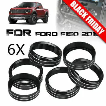 

Brand New And High Quality Black Air Conditioner Audio Switch Knob Ring Cover Trim For Ford F150 2016-2018
