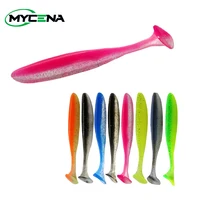 Mycena  5 or 10pcs/lot easy shinner soft lure 7cm/9cm/12cm  silicon bait  shad lure fishing soft bait Fishing tackle for fishing 1