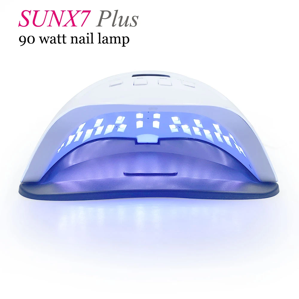 

Brand ICE Lamp For Nails SUN UV LED Nail Lamp 90W Nail Dryer 42 LEDs Nail Lamp For Curing Gel Nail Polish With Sensor LCD Displa