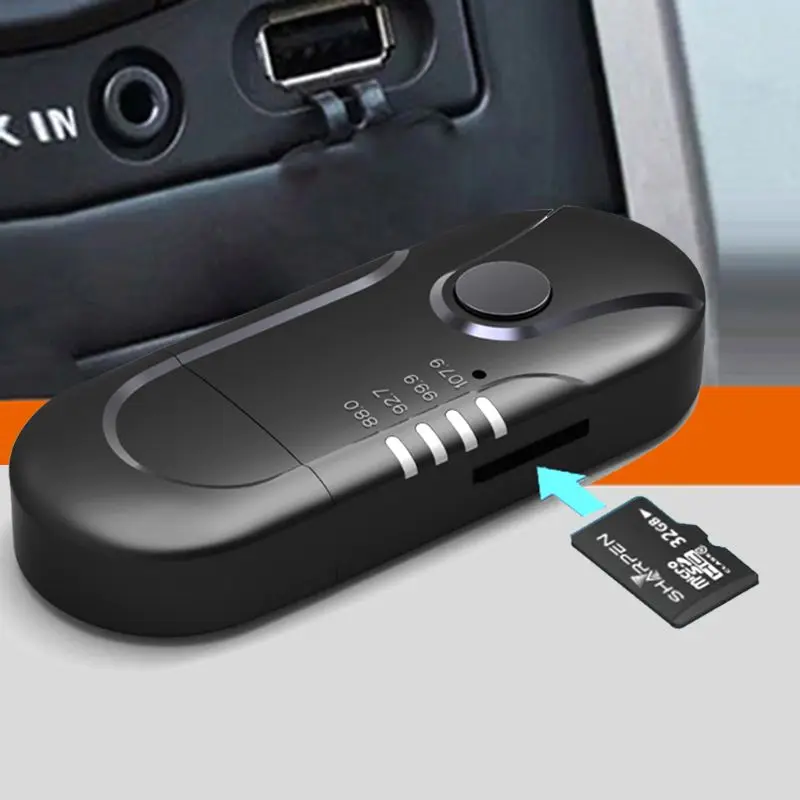 Bluetooth V4.1+ EDR hands-free автомобильный USB Bluetooth приемник стерео fm-радио