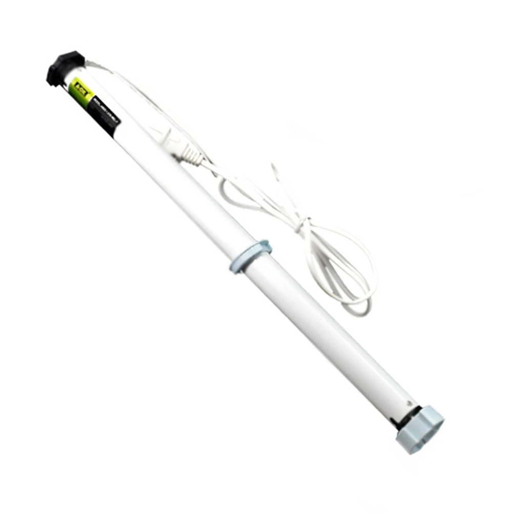 

100-240V Office Roller Shade Motor Visor Remote Control Industrial Window Home Curtain Tubular Easy Install Soft Electric Repair