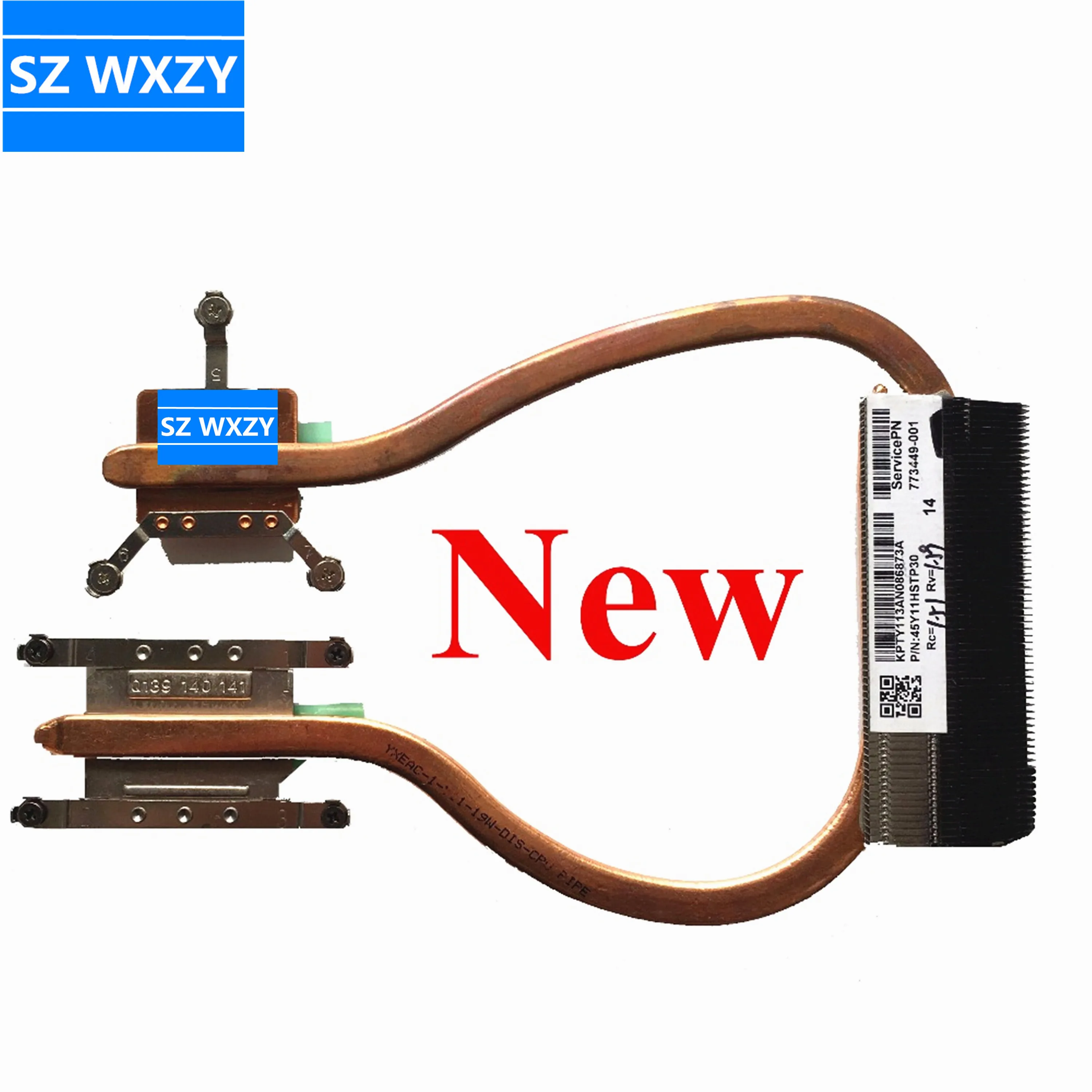 Новый оригинальный Охлаждающий радиатор серии HP 14 P 15 17 773449 001 100% протестирован