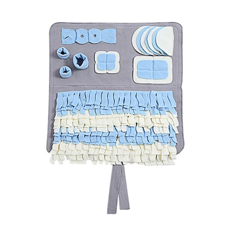 

Pet Training Blanket Dog Foldable Machine Washable Sniffing Pad Snack Finding Feeding Play Mat Toy Supplies,Great for Stress R