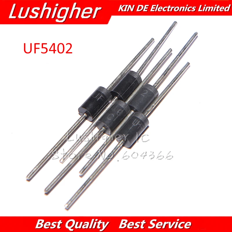 20 шт. UF5402 3 0 AMP ультра БЫСТРЫЕ ВЫПРЯМИТЕЛИ | Электронные компоненты и