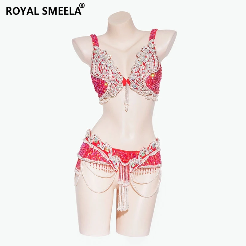 ROYAL SMEELA Fantasias De Dança Do Ventre Para Mulheres, Sutiã De