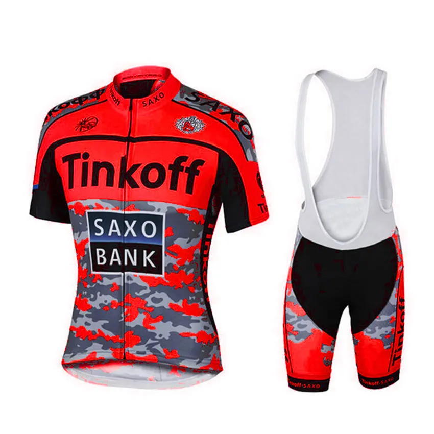 Tinkoff Pro Team летние велосипедные наборы Ropa Ciclismo Высокое качество комплект велосипедной одежды для мужчин триатлонный обтягивающий костюм Skying велосипедная форма