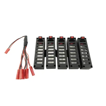 

5pcs 3.7V 500mah Batteries Convertion Cables for JY018 GW018 F8 RC WIFI Set High Mini Selfie Pocket Folding Quadcopter