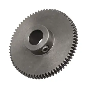 

0.5 module 72 teeth Pinion for DIY and Small Machinary 45# Steel 5mm Shaft Hole Black