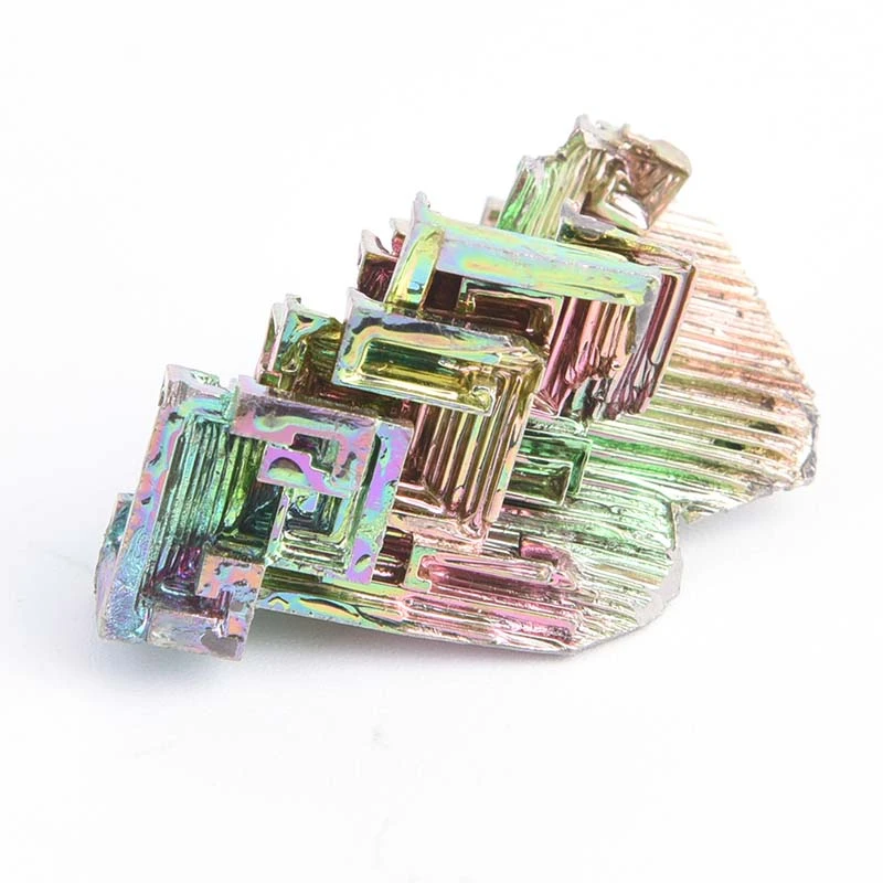 1 Adet 20g Renkli Yuksek Saf Bizmut Kristaller Profesyonel Yapma Bizmut Metal Kristal Stones Aliexpress