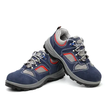

High Quality Safety Shoes with Steel Toe Cap Anti-smashing Stab-resistant Breathable Anti-slip Anti-oil Sneaker Workplace Boots