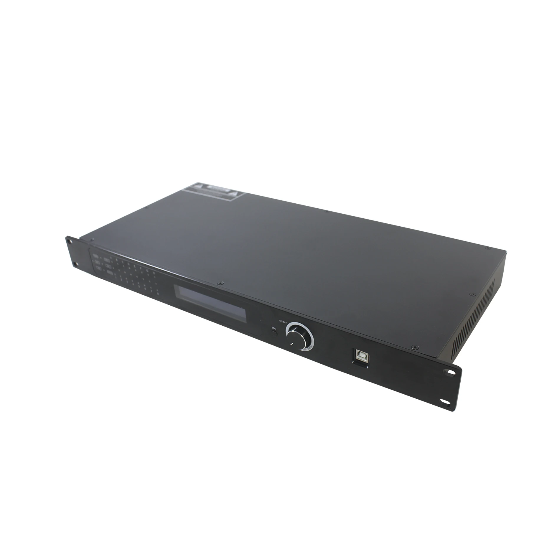 Dante audio Network 8 IN 8 OUT Audio Processor/