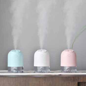 

250ML Seal Humidifier USB Ultrasonic Air Humidifier With LED Night Light Aroma Essential Oil Diffuser Fogger Car Air Freshener