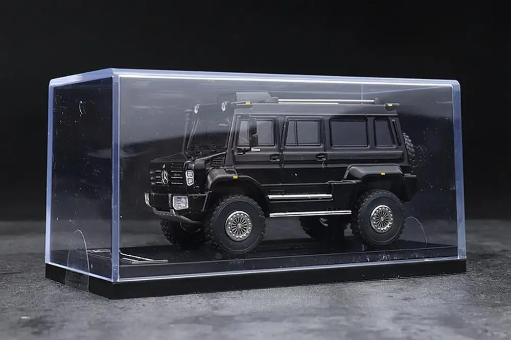 GLM 1/64 масштаб Mercedes Benz Unimog U5000 SUV черный 2012 литая модель автомобиля