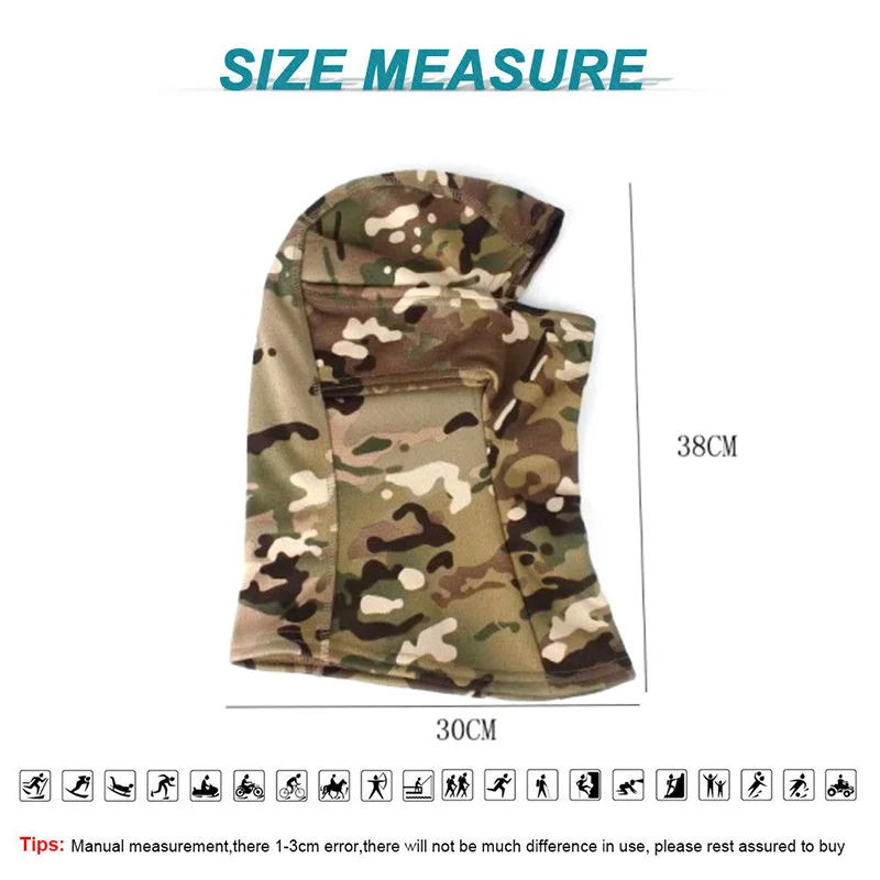 ߿  ¸  Ǯ ̽ ũ ȣ  ǳ ⼺ ܿ  ũ  Ŀ Balaclava Hat