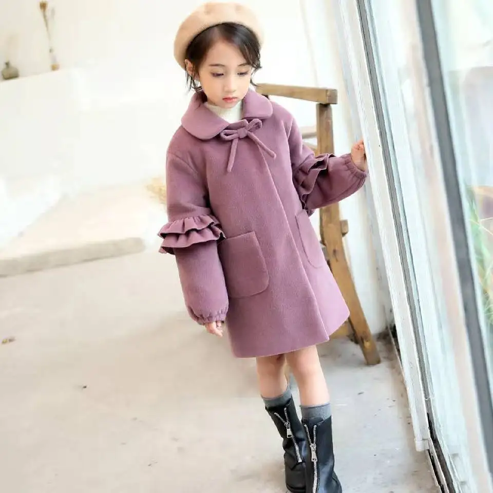 Новая зимняя детская одежда, куртки для девочек, детское ветрозащитное пальто, плотная верхняя одежда для девочек 2-От 4 до 13 лет - Цвет: 001