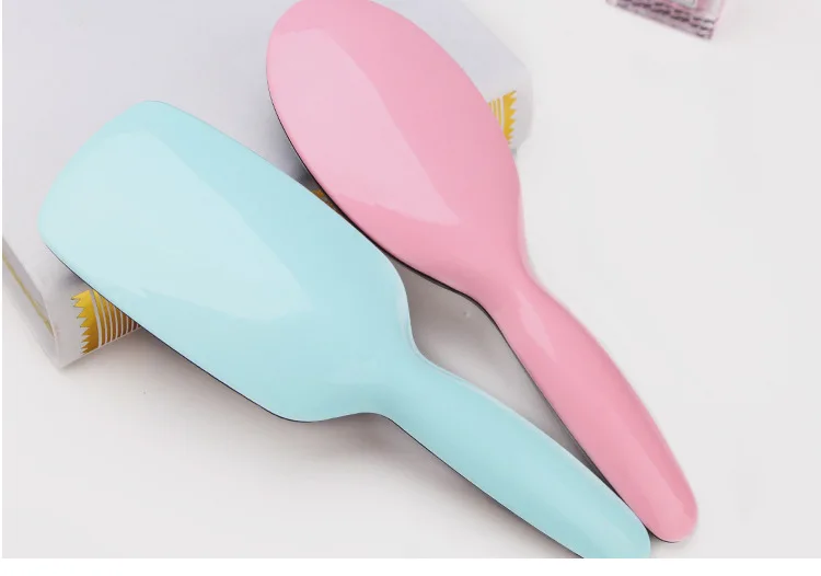 Пластиковый гребень анти-узел парикмахерский гребень с ручкой Tangle Teezer гребень настраиваемый логотип
