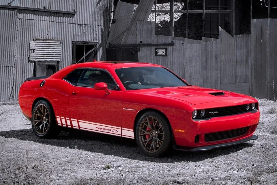 Для x2/набор многоцветная графическая Dodge Challenger символ автомобильная гоночная Виниловая Наклейка