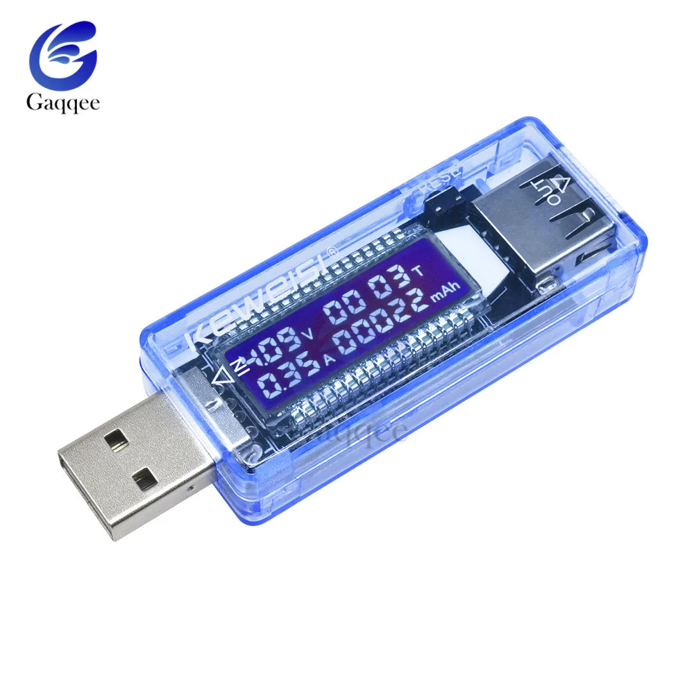 USB тестер цифровой вольтметр постоянного тока амперметр измеритель напряжения и