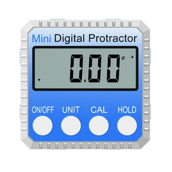 

360° Digital Display Level Angle Protractor Inclinometer Measuring Magnet Tools