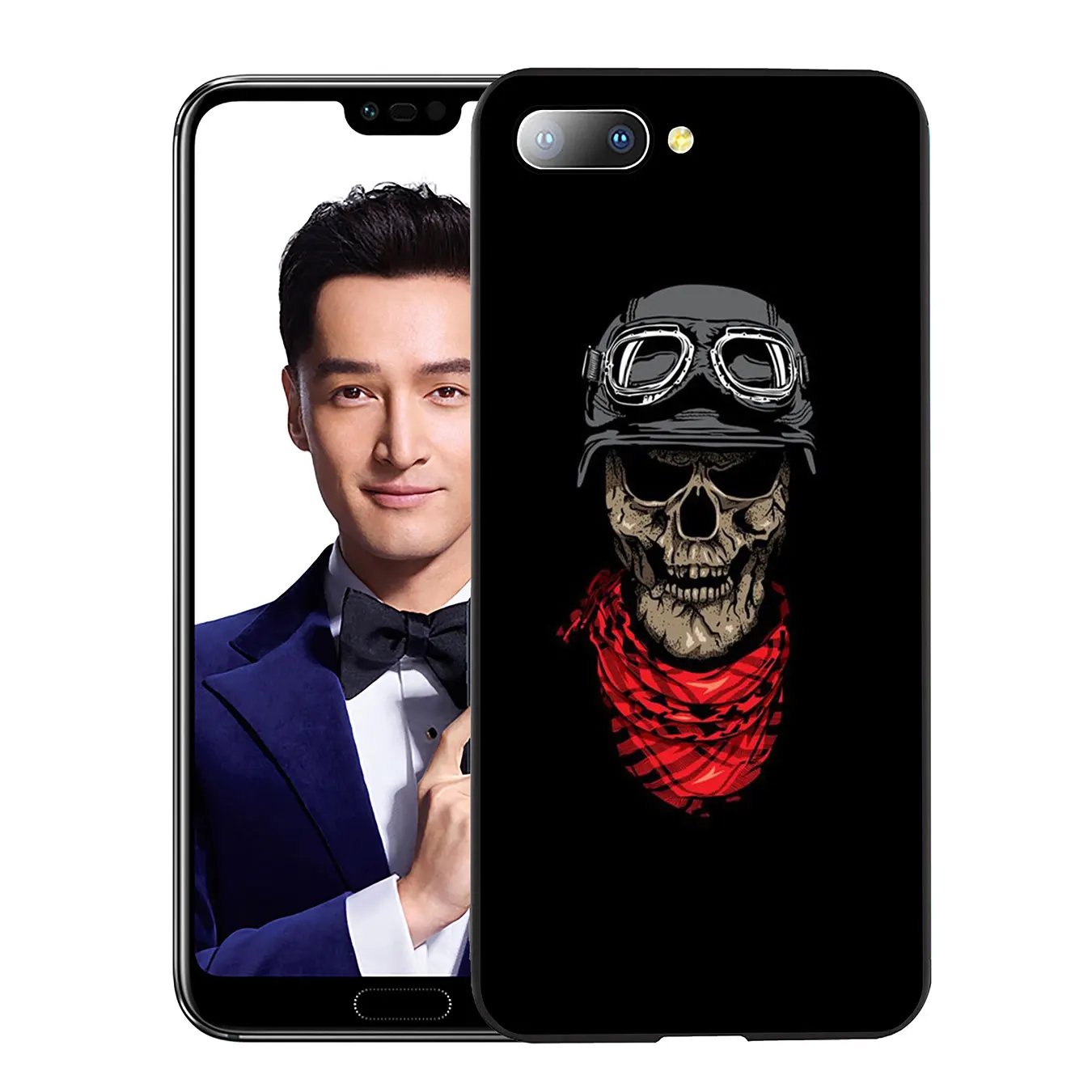 10 Мрачный смерть с косой Скелет мягкий чехол для huawei Y9 Y7 Y6 Prime Honor вид 20 8C 8X8 9 9X10 Lite 7C 7X 7A Pro - Цвет: 10