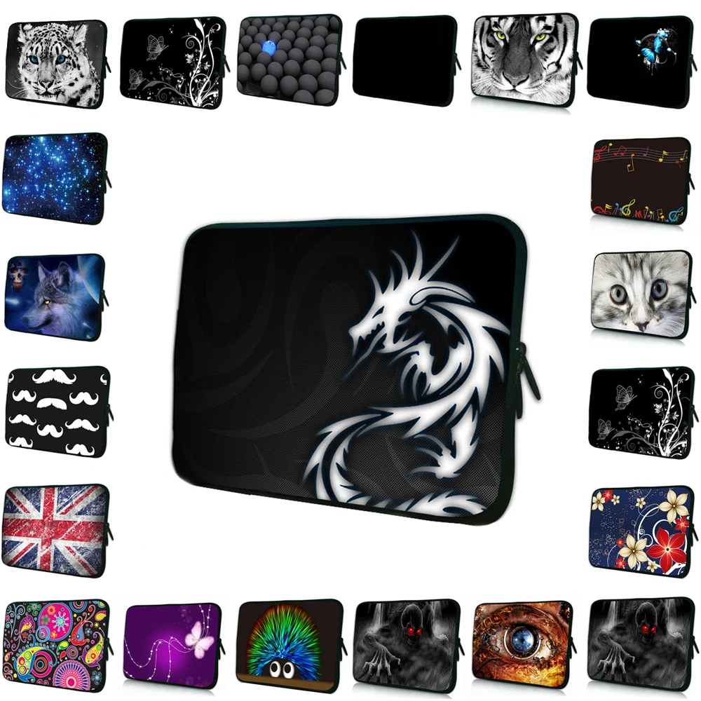 Many Designs New 7 Inch 10" 12" 12.3" 11.6 10.8 Laptop Netbook Sleeve Liner Bag Portable Cover Case For Chuwi Hi 8.0 10 12 Apple